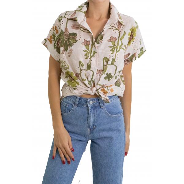 Camicia floreale 